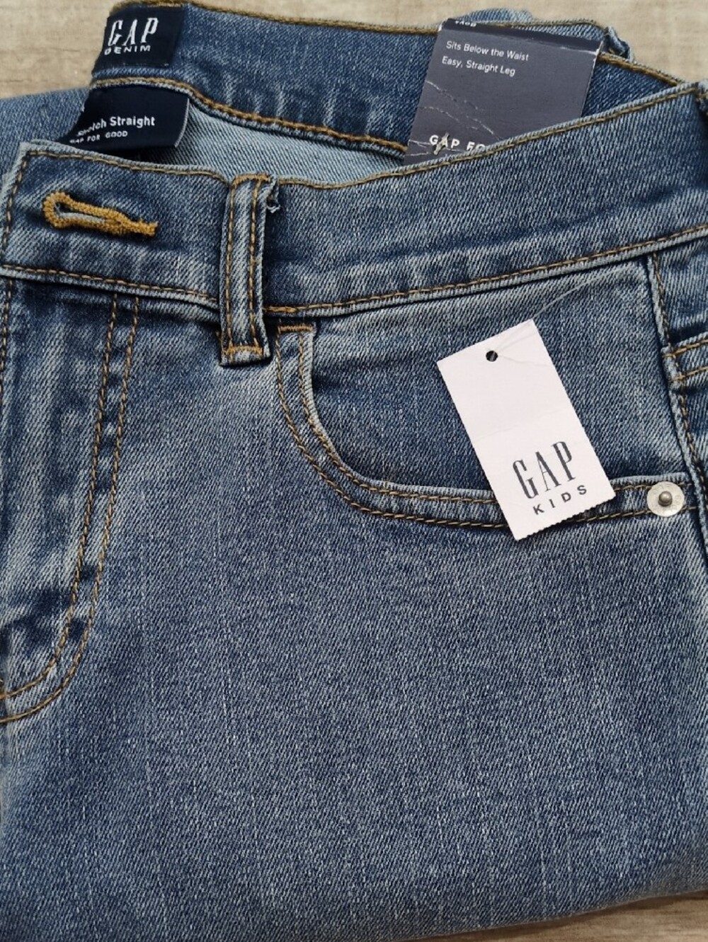 GAP Kids Light Blue Washed Denim Jeans
